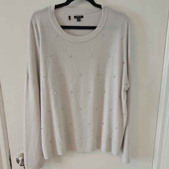 Buffalo David Bitton Cream Sweater - Picture 1 of 4